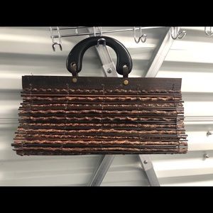 Authentic Wooden Bamboo Wooden Bag